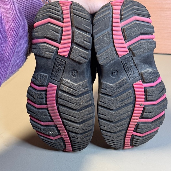 Totes Kids' Black and Pink Winter Boots - Picture 6 of 6